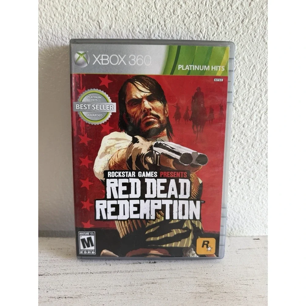 Red Dead Redemption (Microsoft Xbox 360, 2010) Platinum Hits